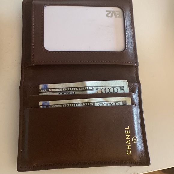 Authentic Chanel Black Caviar ID/card case - Picture 4 of 4